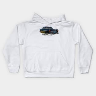 1955 Ford Fairlane Victoria Hardtop Coupe Kids Hoodie